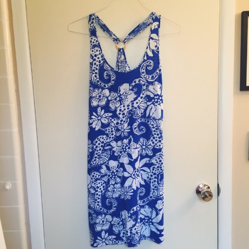 Lilly Pulitzer Shore Racerback Tank Dress